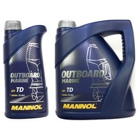 Motorl Motor l Outboard Marine MANNOL API TC 4 Liter +...