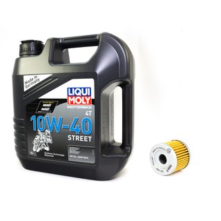 Motorl Set Street 10W40 4 Liter + lfilter OX406