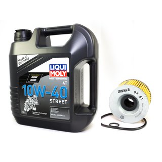 Motorl Set Street 10W40 4 Liter + lfilter OX61D