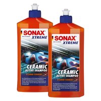 Ceramic Active Shampoo XTREME 02592000 SONAX 2 X 500 ml