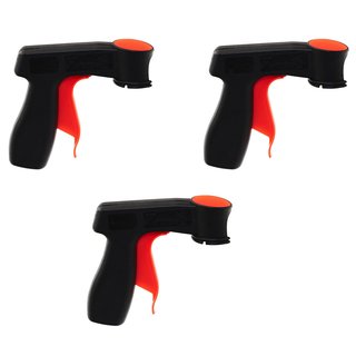 Pistol grip handle for spraycan BockTec 3 pieces