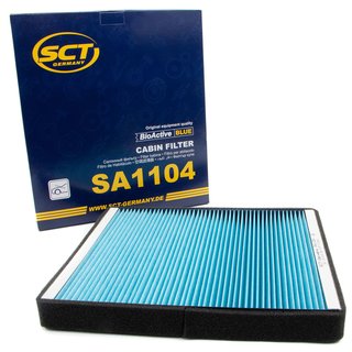 Innenraumfilter SA1104 + Klimaanlagen Reiniger 500 ml PETEC