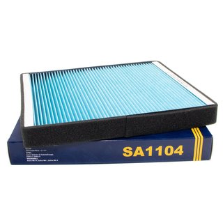 Innenraumfilter SA1104 + Klimaanlagen Reiniger 500 ml PETEC