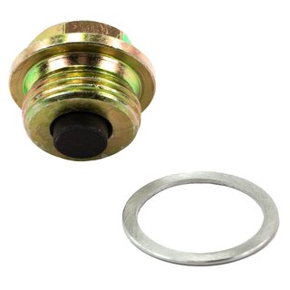 Oil drain plug magnetic M22 x 1.5 mm with sealing ring