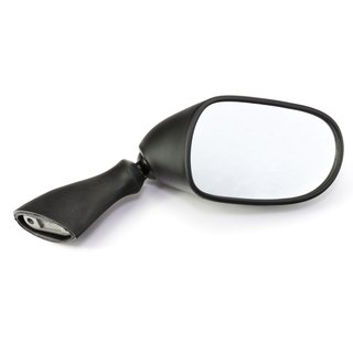 Mirror right black e-marked