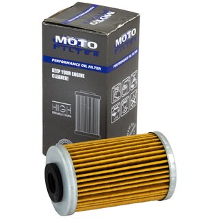 Oil filter engine oilfilter Moto Filters MF655