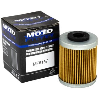 Oil filter engine oilfilter Moto Filters MF157