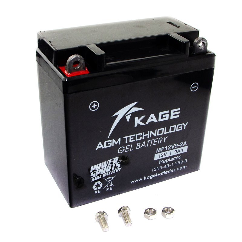 Batterie GEL Kage type yb7-a yb9-b yb9a-a 12n9-4b-1 Pour Honda Yamaha KTM TRIUMPH