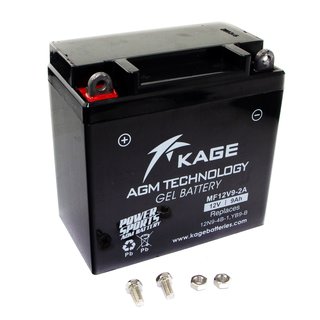 Batterie GEL KAGE YB7-A YB9-B YB9A-A 12N9-4B-1