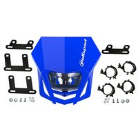 Headlight mask Polisport LMX color blue