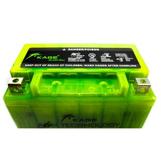 Batterie Green GEL KAGE YTX9-BS