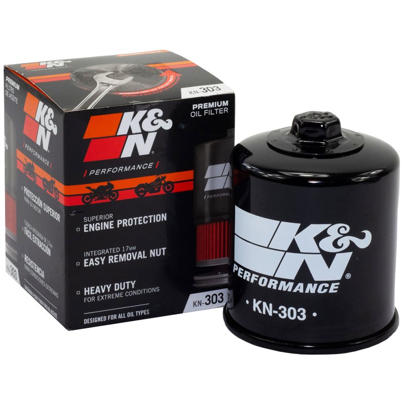 KN-303 Kawasaki VN 900 C Custom K&N Premium Oil Filter