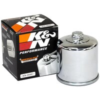 Oilfilter Engine Oil Filter K&N chromed KN-204C