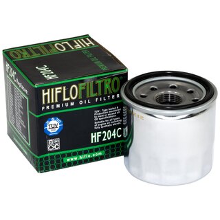 Ölfilter Motor Öl Filter Hiflo chrom HF204C