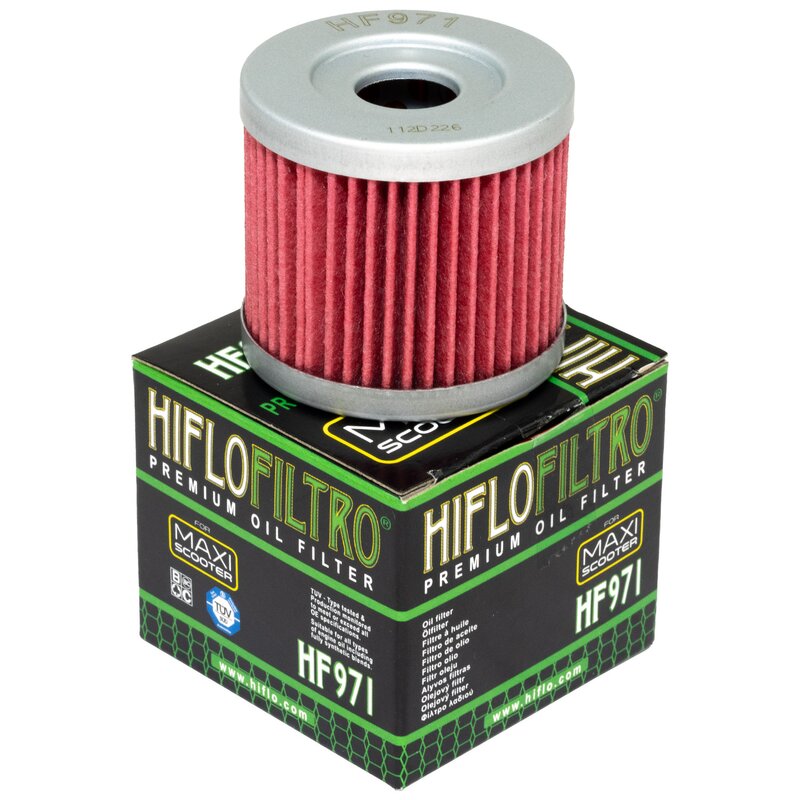 Hiflofiltro Oil Filter HF971 2002 to 2016 Suzuki UH125 / UH200 Burgman 