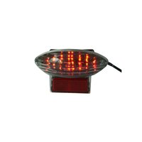 Rearlight LED clearglass E-marked