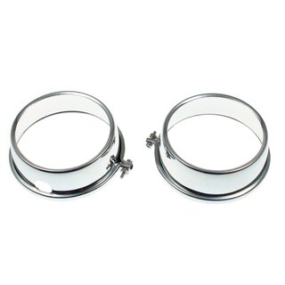 Chrome Top Cover (Pair speedometer and tachometer)