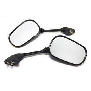 Mirror pair black E-marked