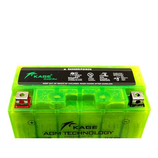 Batterie Green GEL KAGE YT7B-4 YT7B-BS
