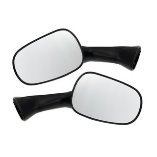 Mirror pair carbon look E-marked