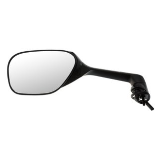 Mirror left with indicator carbon look E-marked
