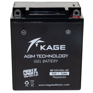 Batterie GEL KAGE YB12AL-A2