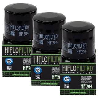 Oilfilter Engine Oil Filter Hiflo HF202 Set 3 Pieces