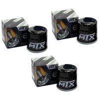Oil filter engine oilfilter Moto Filters MF204 set 3 pieces