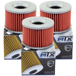 Oil filter engine oilfilter Moto Filters MF401 set 3 pieces