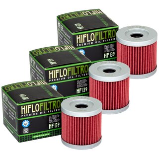 lfilter Motor l Filter Hiflo HF139 Set 3 Stck