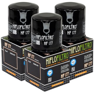 lfilter Motor l Filter Hiflo HF177 Set 3 Stck
