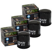 Oilfilter Engine Oil Filter Hiflo HF177 Set 3 Pieces