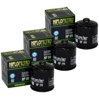 lfilter Motor l Filter Hiflo HF199 Set 3 Stck