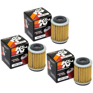 lfilter Motor l Filter K&N KN-143 Set 3 Stck