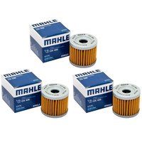 lfilter Motor l Filter Mahle OX406 Set 3 Stck