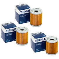 Oilfilter Engine Oil Filter Mahle OX407 set 3 pieces