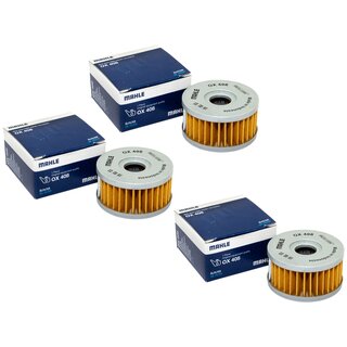 Oilfilter Engine Oil Filter Mahle OX408 set 3 pieces