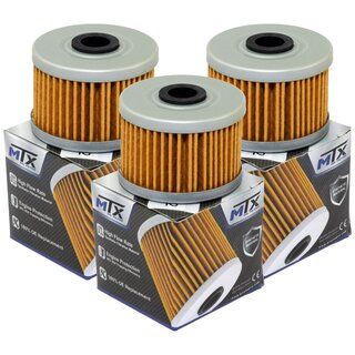 Oil filter engine oilfilter Moto Filters MF112 set 3 pieces