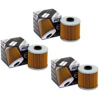 Oil filter engine oilfilter Moto Filters MF123 set 3 pieces