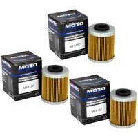 Ölfilter Motor Öl Filter Moto Filters MF157 Set 3 Stück