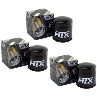 Oil filter engine oilfilter Moto Filters MF163 set 3 pieces