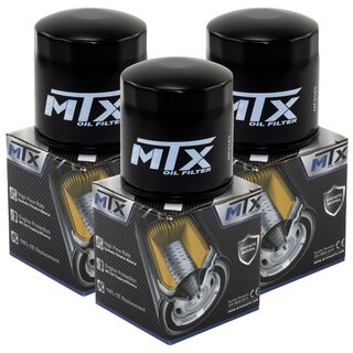 Oil filter engine oilfilter Moto Filters MF163 set 3 pieces