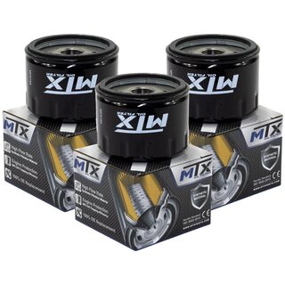 Oil filter engine oilfilter Moto Filters MF164 set 3 pieces