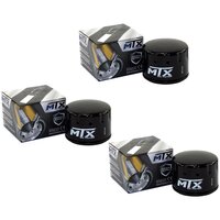 Oil filter engine oilfilter Moto Filters MF164 set 3 pieces