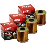 Oil filter engine oilfilter Moto Filters MF168 set 3 pieces