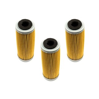 Oil filter engine oilfilter Moto Filters MF652 set 3 pieces