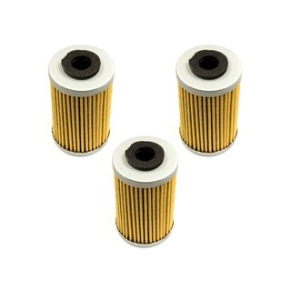 Oil filter engine oilfilter Moto Filters MF655 set 3 pieces