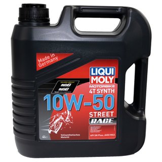 LIQUI MOLY Motoröl Vollsynthetisches High-Performance 4 Liter 10W-50