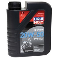 Motorl Motor l LIQUI MOLY Street 20W-50 HD SYNTH 1 Liter