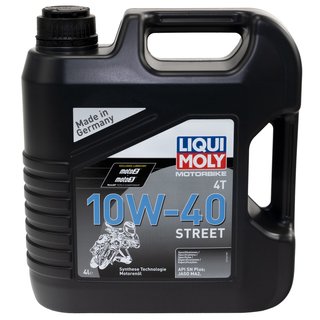 Engineoil Engine oil LIQUI MOLY Street 10W-40 4 liters